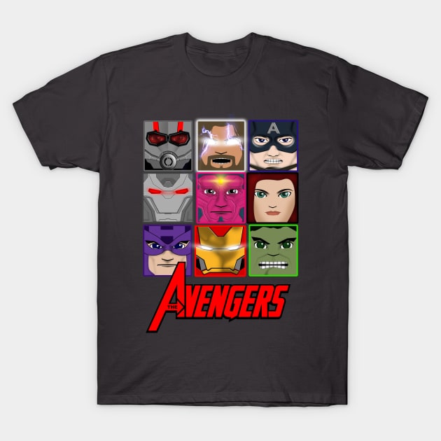 Heroes In A box T-Shirt by jepicraft